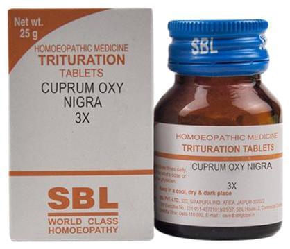 SBL Cuprum Oxy Nigra Trituration Tablet 3X